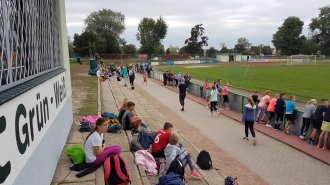 Leichtathletik bei bestem Wetter Leichtathletik bei bestem Wetter