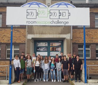Klasse 9a im Escaperoom Klasse 9a im Escaperoom