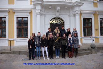 SoR-SmC-Team besucht den Landtag
