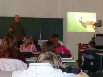 Ehemaliger Schüler besuchte das LCG Ehemaliger Schüler besuchte das LCG