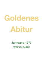 Goldenes Abitur-Jahrgang 1973
