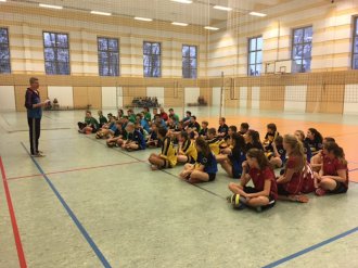 Jugend trainiert für Olympia-Volleyball Jugend trainiert für Olympia-Volleyball