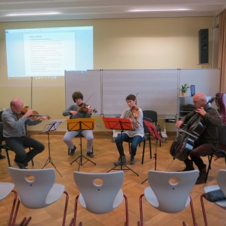 Streicher des Dessauer Theaters zu Gast Streicher des Dessauer Theaters zu Gast