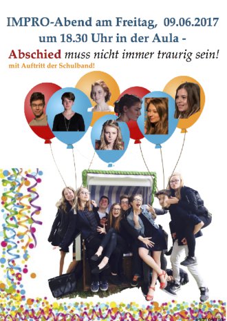 Abschiednehmen mit Band - IMPRO-Abend