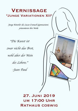 Vernissage-Junge Variationen XII