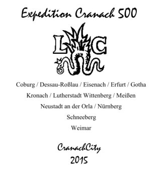 Aufbruch der „Expedition Cranach 500“