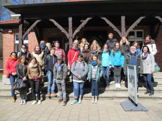 Schüler des LCG in Gdańsk und Pasłęk