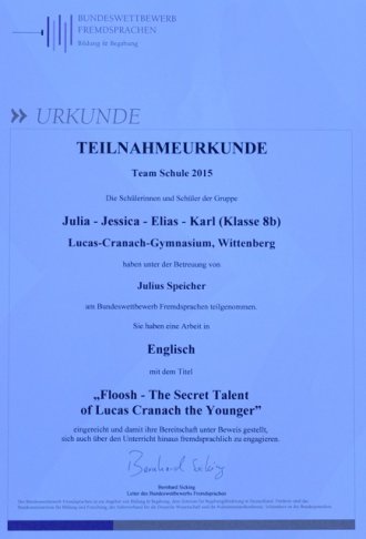 Bundeswettbewerb Fremdsprachen Bundeswettbewerb Fremdsprachen